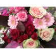 徳島県三好市フラワーショップ光の花　フラワ－ショップ光*ピンクレッド系花束